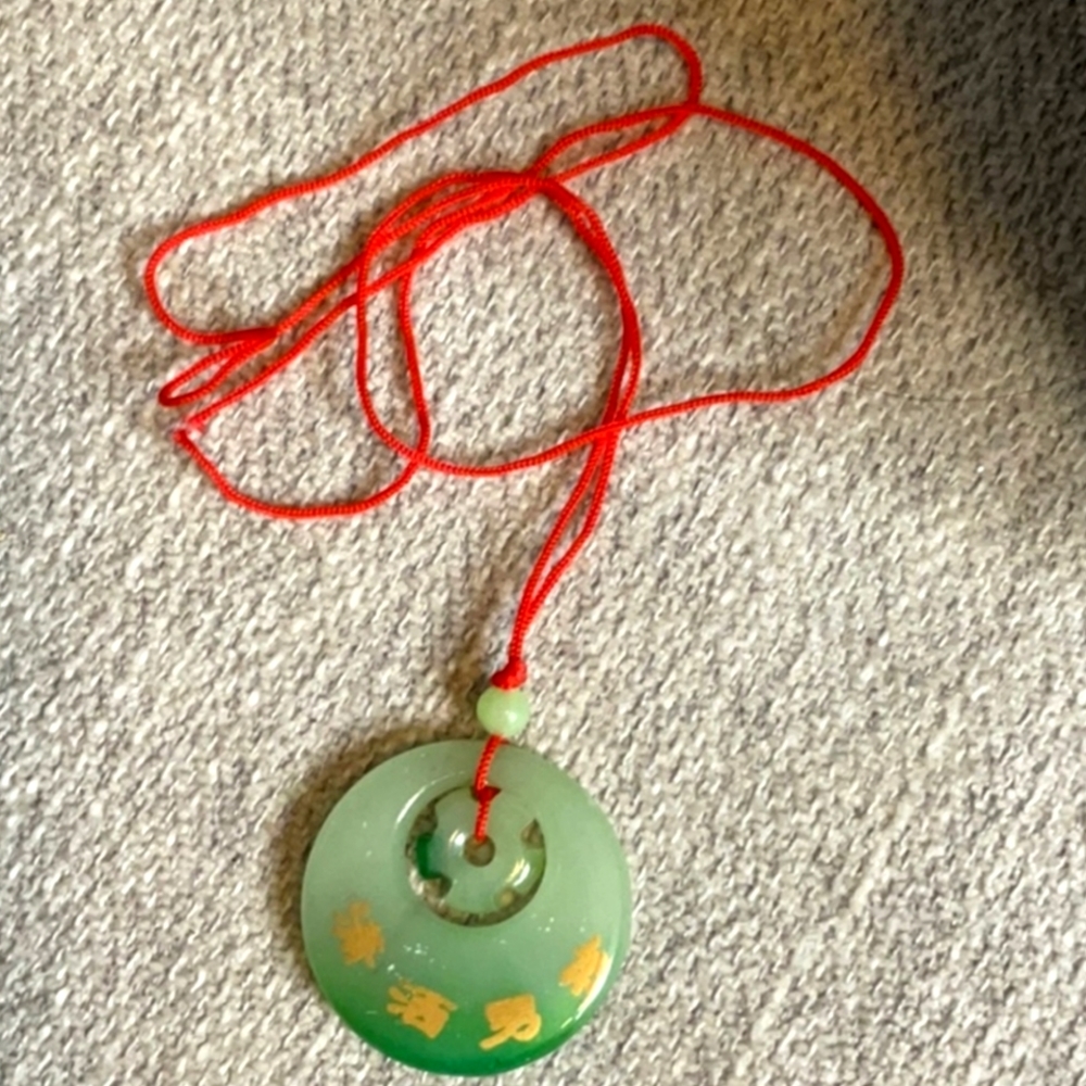 Natural  Jade harmony  Pendant Necklace Good Like  Pendant Necklase